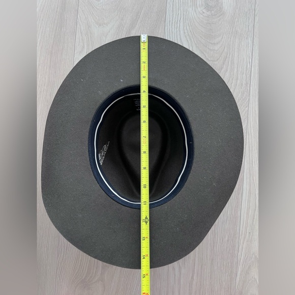 RAG & BONE Kacy Feather Wool Fedora Hat - Picture 6 of 9